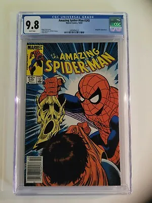Buy Amazing Spider-Man #245 CGC 9.8 Early Hobgoblin 1983 • 236.51£