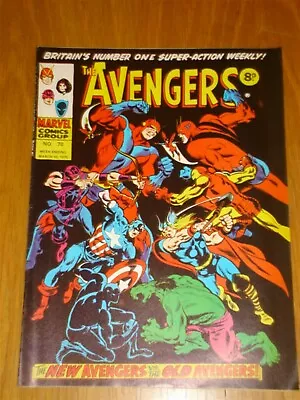 Buy Avengers #78 British Weekly 1975 March 15 Marvel • 9.99£