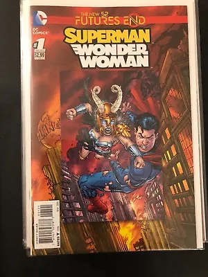 Buy Superman / Wonder Woman: Futures End #1 2018 High Grade 9.4 DC Comic Book 26-157 • 6.40£
