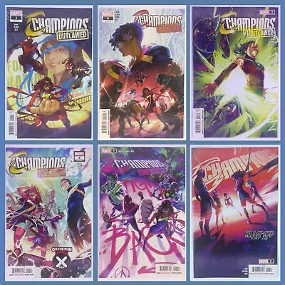 Buy Champions (2020) 1-10 | Marvel Ms. Marvel Spider-Man Nova | FULL RUN / 10 BOOKS • 34.28£