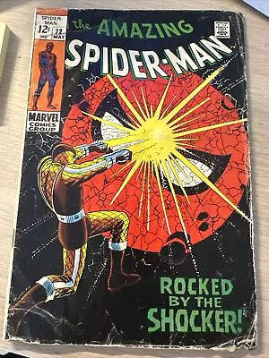 Buy Amazing Spider-Man #72 Shocker  Appearance  (1969) • 20.08£