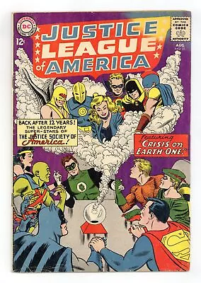 Buy Justice League Of America #21 GD/VG 3.0 1963 1st SA App. Hourman, Dr. Fate • 82.88£