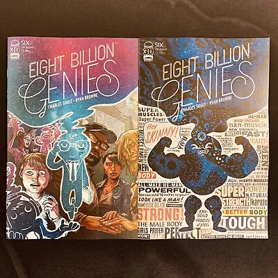 Buy Eight Billion Genies Issue 6 (2022) Image Comics 2 Comic Set Covers A & B NM • 6.37£