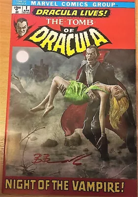 Buy Marvel Tomb Of Dracula #1 Comic Kingdom Trade Variant Signed Bjorn Barends • 19.99£