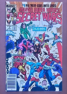 Buy Marvel Super Heroes Secret Wars #6 VF- Newsstand, Jim Shooter, Mike Zeck 1984  • 9.59£