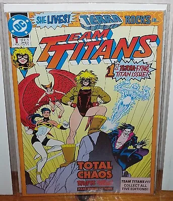 Buy Team Titans #1 Terra Variant DC Comics 1992 • 2.99£