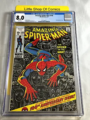 Buy Amazing Spider-man (1963) #100 Cgc 8.0 • 301.60£