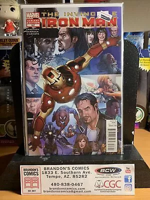 Buy The Invincible Iron Man #527 Salvador Final Issue Variant Cover Marvel Comics • 7.71£