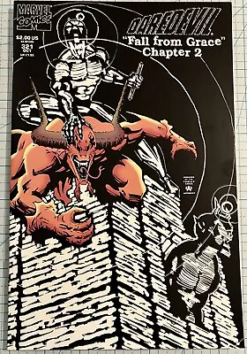 Buy Daredevil #321 NM Scott McDaniel Glow In The Dark Cover Marvel Comics 1993 • 4.82£
