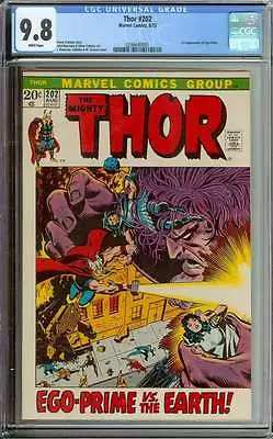 Buy Thor #202 Cgc 9.8 White Pages Id: 6811 • 301.85£