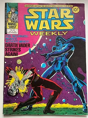 Buy Star Wars Weekly, No.46 Vintage Marvel Comics UK • 2.95£
