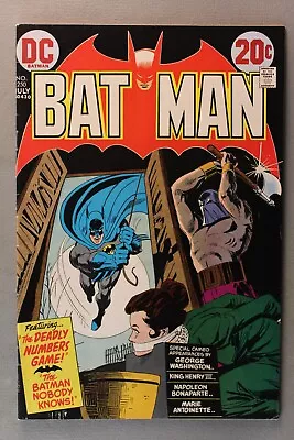 Buy Batman #250 *1973* Featuring... The Deadly Numbers Game! & Batman Nobody Knows!  • 14.38£
