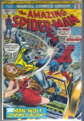 Buy Amazing Spider-Man #125 (1973) Bronze Age Marvel PGX (not CGC) 9.2 • 160.86£