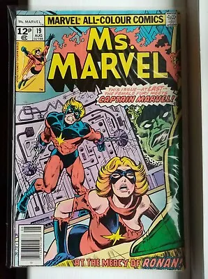 Buy  Ms Marvel # 19 Super Bronze  Age 1970s Marvel Comic • 19.95£