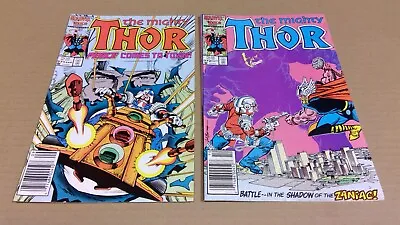 Buy Mighty Thor 371 372 Marvel Comics 1986 1st Time Variance Authority *Loki MCU* • 12.01£
