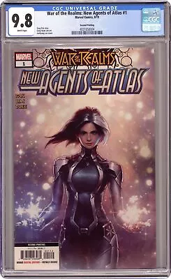 Buy War Of The Realms New Agents Of Atlas 1E Lee Variant 2nd Printing CGC 9.8 2019 • 37.16£