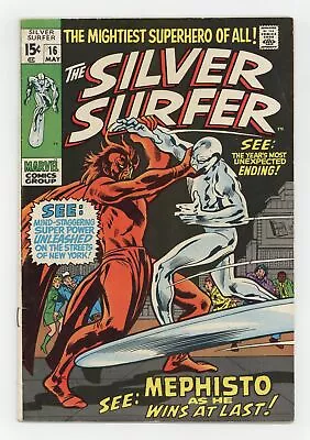 Buy Silver Surfer #16 VG 4.0 1970 • 34.37£