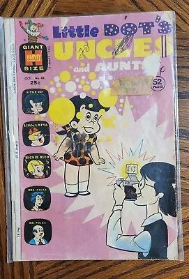 Buy Little Dot's Uncles And Aunts Oct. 1973 #43 Harvey Comics • 6.41£