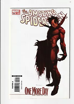 Buy AMAZING SPIDER-MAN #545 Mephisto Variant One More Day (Marvel, 2008) NM • 8.03£