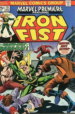 Buy Marvel Premiere # 19 - Iron Fist - 1st Colleen Wing -key - Cents Copy - Nd In Uk • 34.99£