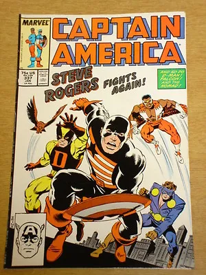 Buy Captain America #337 Marvel Comic High Grade Nice Condition January 1988 • 19.99£