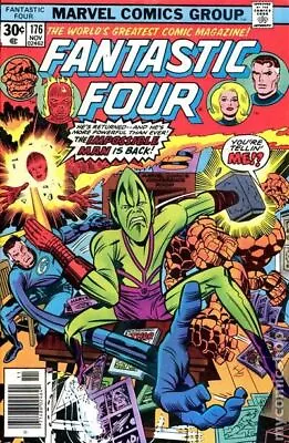 Buy Fantastic Four #176 VG 1976 Stock Image Low Grade • 4.24£