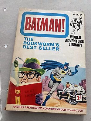 Buy Batman No 7 World Adventure Library The Bookworms Best Seller • 16£
