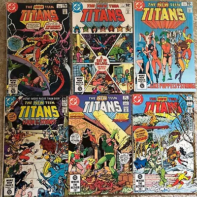 Buy The New Teen Titans / DC Comics / 1981-82 / Issues 6,8,9,12,18,19 • 30£
