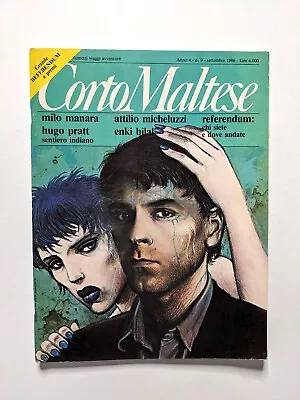 Buy Corto Maltese #9 1986 Italian Enki Bilal Milo Manara Altan Hugo Pratt • 7.12£