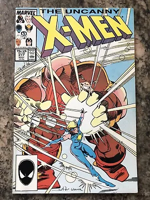 Buy Uncanny X-Men #217 (1987) Juggernaut Appearance Very Fine 8.0 • 4.74£