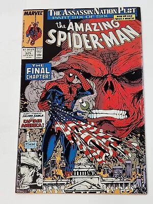 Buy Amazing Spider-Man 325 Marvel Comics Todd McFarlane Captain America Copper Age • 20.01£