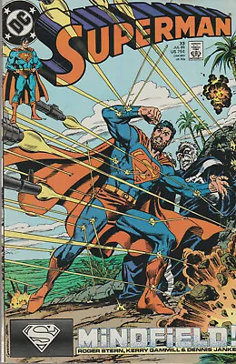 Buy Dc Comics Superman #33 (1989) 1st Print Vf • 2.95£