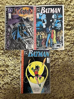 Buy Batman 440-442 FN 1989 *A LONELY PLACE OF DYING* GEORGE PEREZ ART • 12.99£