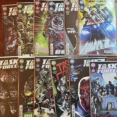 Buy Task Force Z #1 To #12—Lot Of 12 Comic Boobs  (DC Comics, 2021) (Batman) • 27.98£