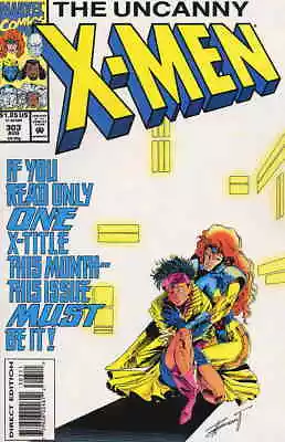 Buy Uncanny X-Men, The #303 (with Card) VF; Marvel | Scott Lobdell - We Combine Ship • 2.20£