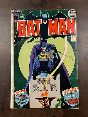 Buy Batman Comics # 242  ( Dc Comics)   1972  Vg/ Fn • 22.38£