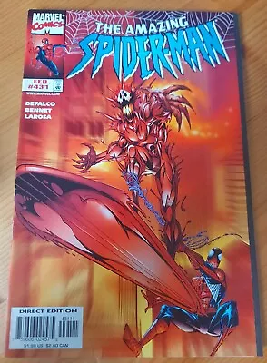 Buy Amazing Spider-man # 431; VF/NM; High Grade; 1st Cover Carnage Cosmic • 52.23£