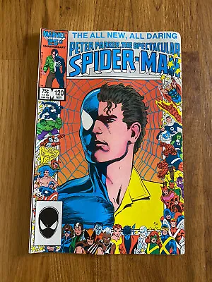 Buy Peter Parker The Spectacular Spider-man #120 - Marvel Comics - 1986 • 4.75£