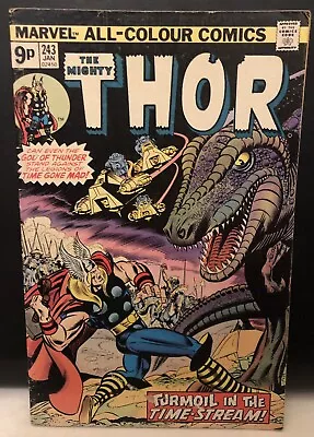 Buy The Mighty THOR #243 Comic , Marvel Comics Reader Copy • 0.99£