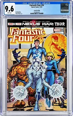 Buy Fantastic Four #24 CGC 9.6 (Dec 2020, Marvel) 2nd Printing, Dan Slott Story • 35.58£