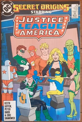 Buy Secret Origins 32, Justice League Of America, Dc Comics, November 1988, Fn+ • 3.99£