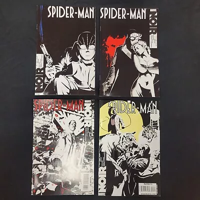 Buy Spider-man Noir 1-4 Complete Variant Set 1 2 3 4 Marvel Comics 2009 (SN03) • 158.86£