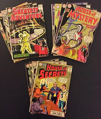 Buy House Of Secrets #58 My Greatest Adventure #71 House Of Mystery #128+ 12 Comics • 80.34£