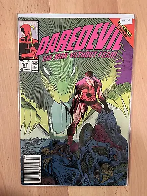 Buy Daredevil 255 Marvel Comics 7.5 Newsstand - E47-58 • 6.34£
