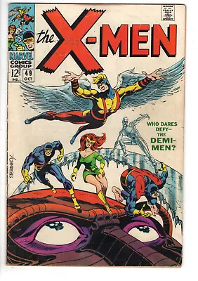 Buy X-men #49 (1968) - Grade 3.0 - 1st Appearance Mesmero & Lorna Danes Polaris! • 158.06£