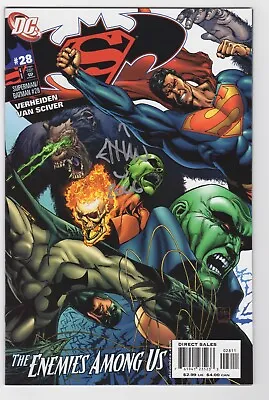 Buy DC's Superman/Batman #28 Signed By Ethan Van Sciver NM • 8£