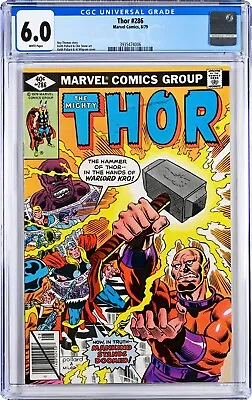 Buy Thor #286 CGC 6.0 (Aug 1979, Marvel) Pollard & Milgrom Cover,  • 32.98£