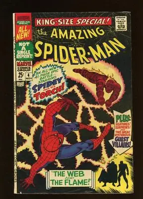 Buy Amazing Spider-Man Annual 4 FN 6.0 High Definition Scans* • 55.34£