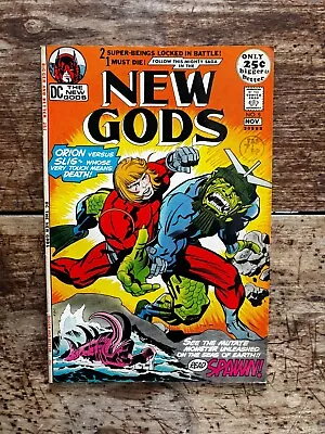 Buy Bronze Age DC Comic NEW GODS #5 - 1971 - Jack Kirby - FN 6.0 • 12£