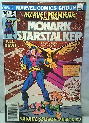 Buy Marvel Premiere Monark Starstalker Comics 32 • 3.94£